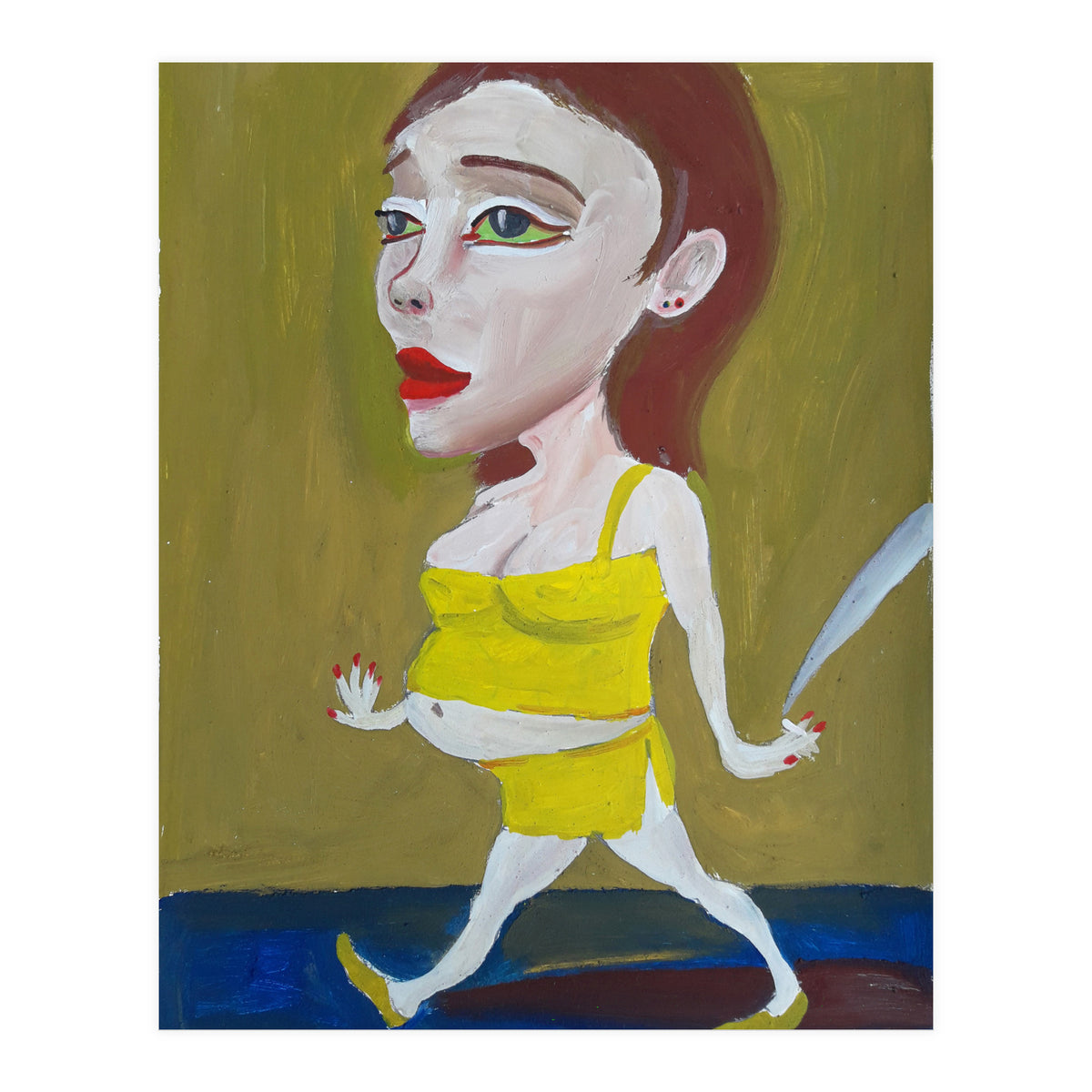 Walking girl 3 (Print Only)