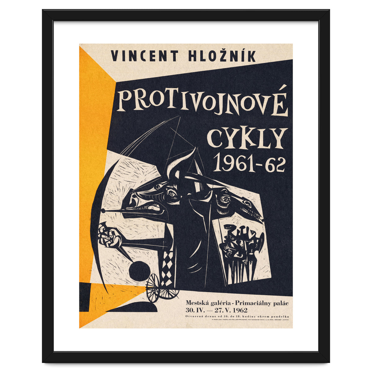 Vincent Hložník Anti War Exhibition