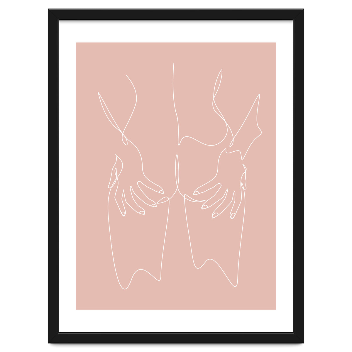 hot girl nude line pink