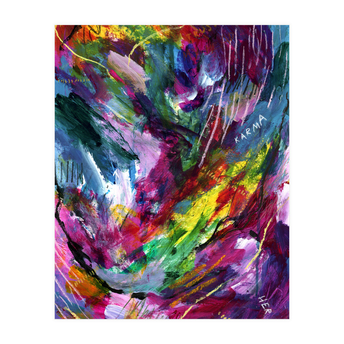 Voices In My Head 2 (Print Only)