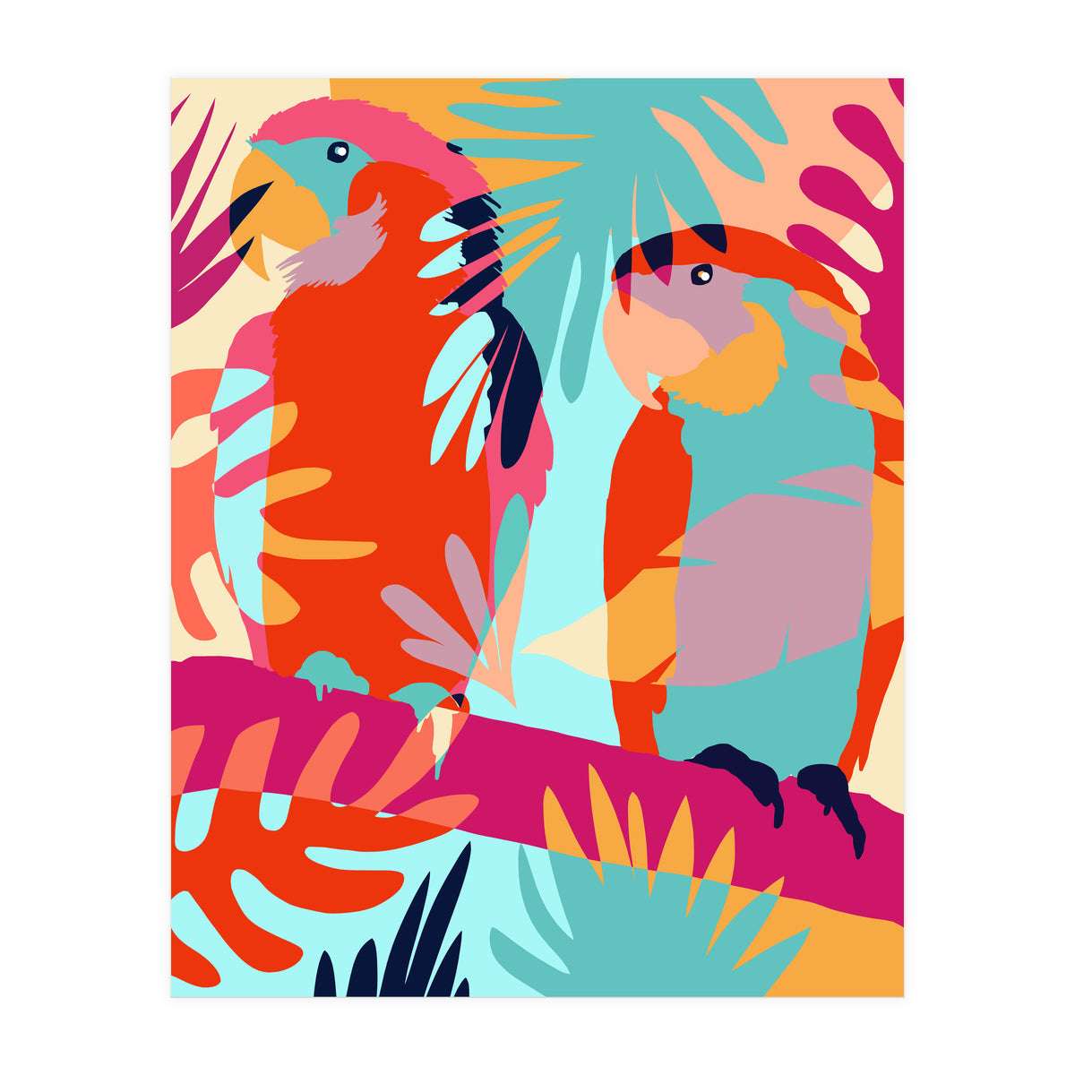 Couples That Camouflage Together, Stay Together (Print Only)