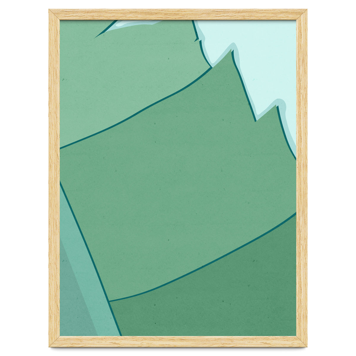 Abstract Banana Leaves Three - Greener Eden