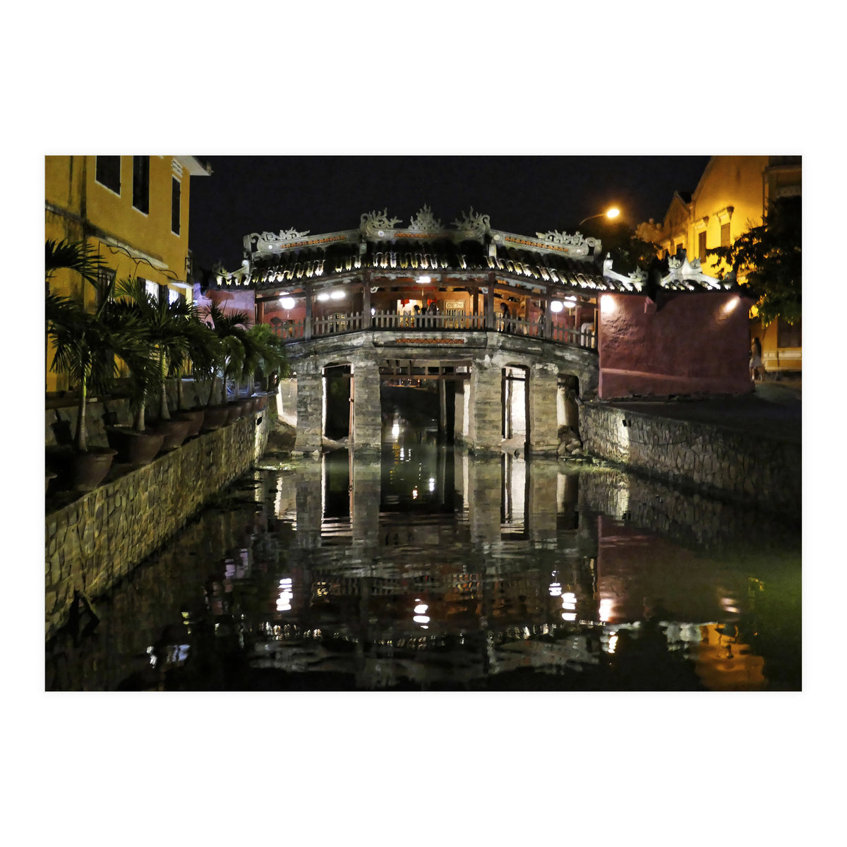 The Japanese Bridge. (Print Only)