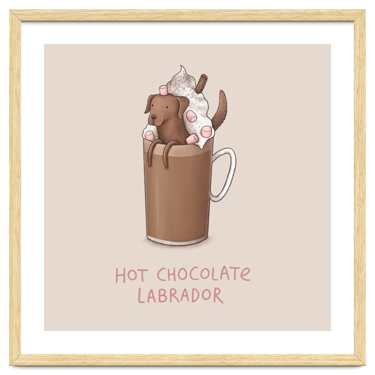 Hot Chocolate Labrador