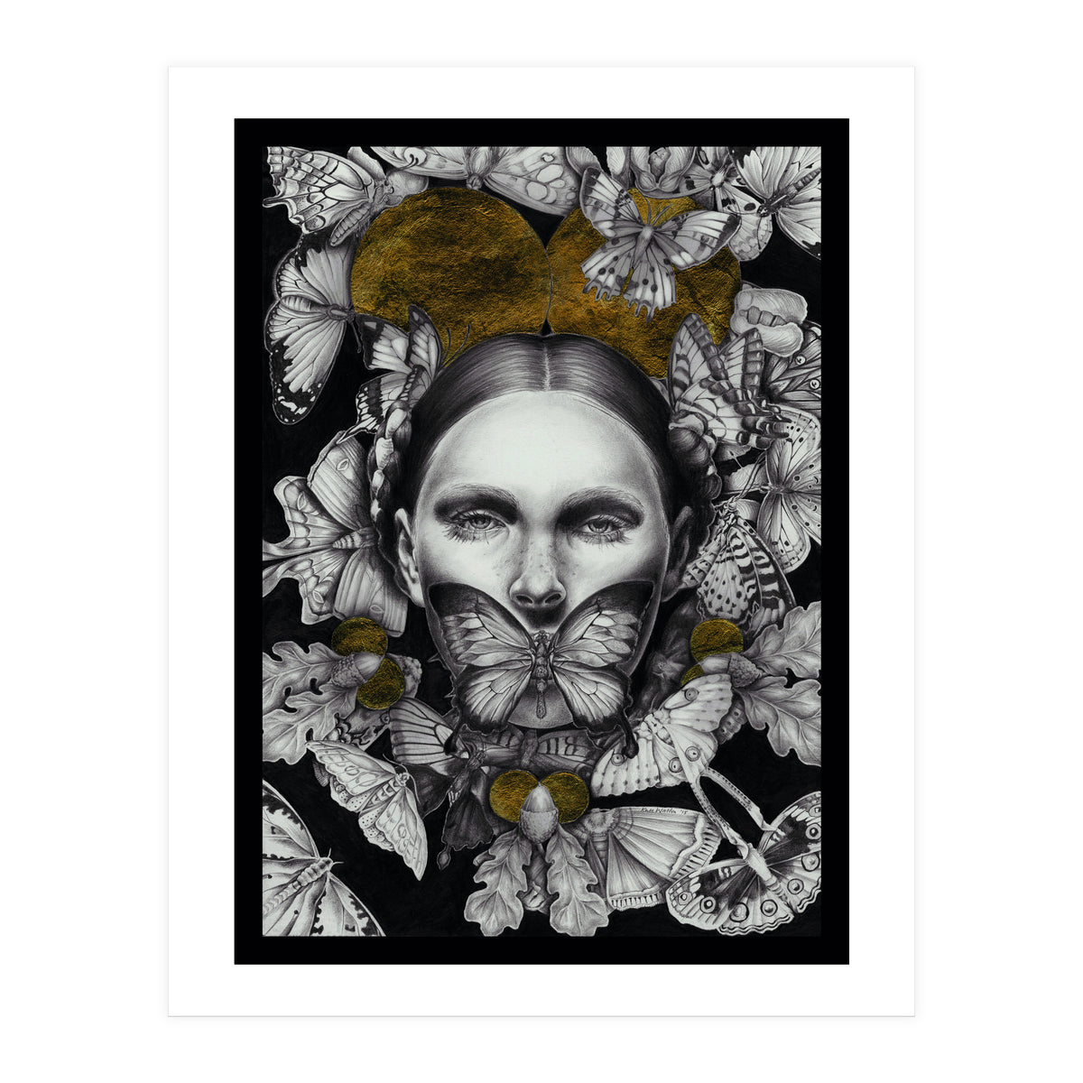 Silencesignedborder (Print Only)