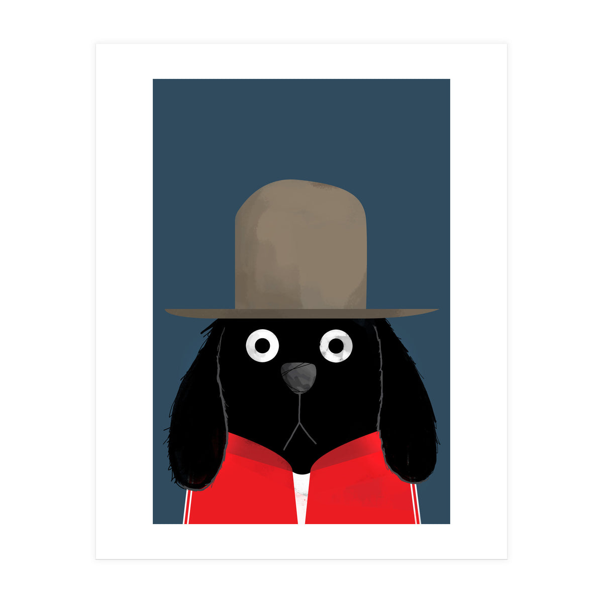 Doozal Dog Pharrell (Print Only)