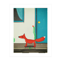 Fox in the city (Print Only)