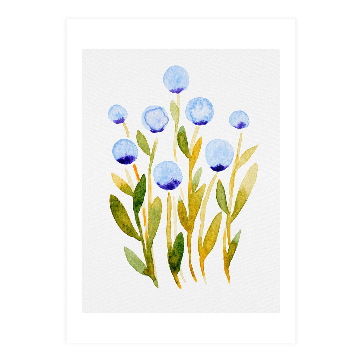 Simple Flowers (Print Only)