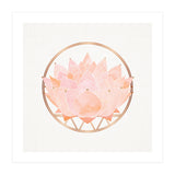 Peach Succulent  Blossom (Print Only) thumbnail