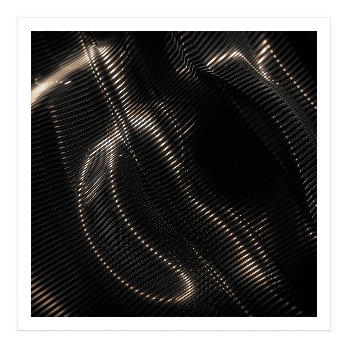 Black Steel Abstraction (Print Only)