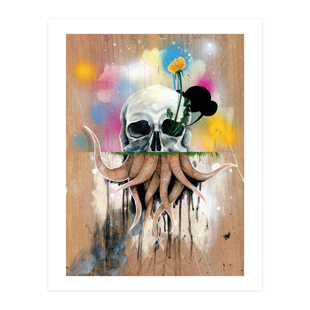 Skull Roots (Print Only)