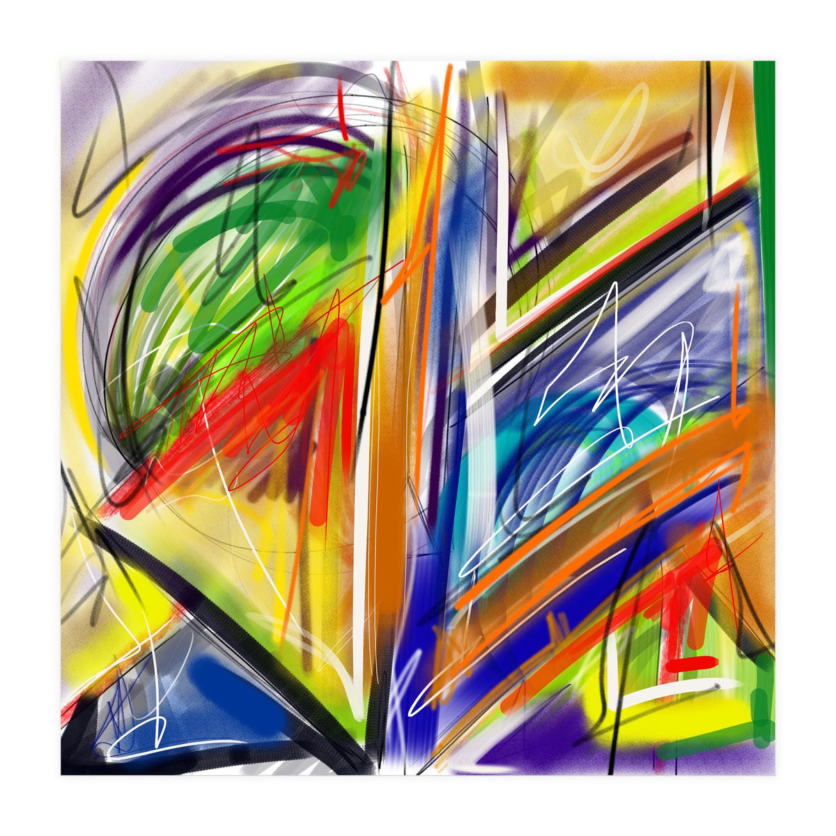 Expressions Of Life In Color (Print Only)