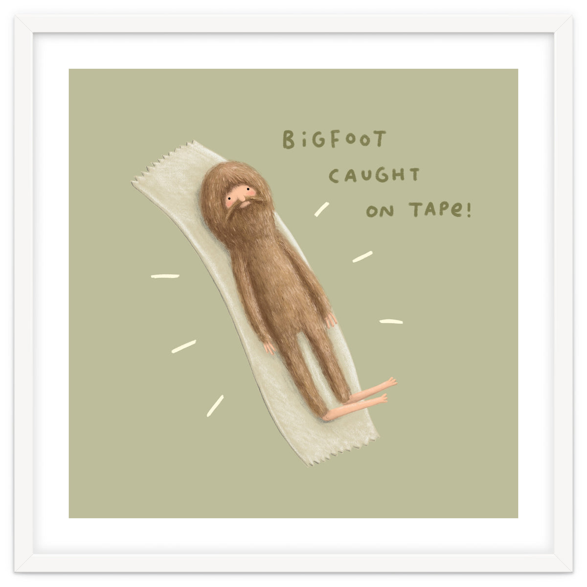 Bigfoot Caught On Tape