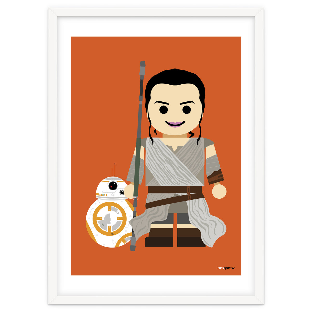 BB8 and Rey Toy