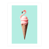 Flamingo Cone (Print Only) thumbnail