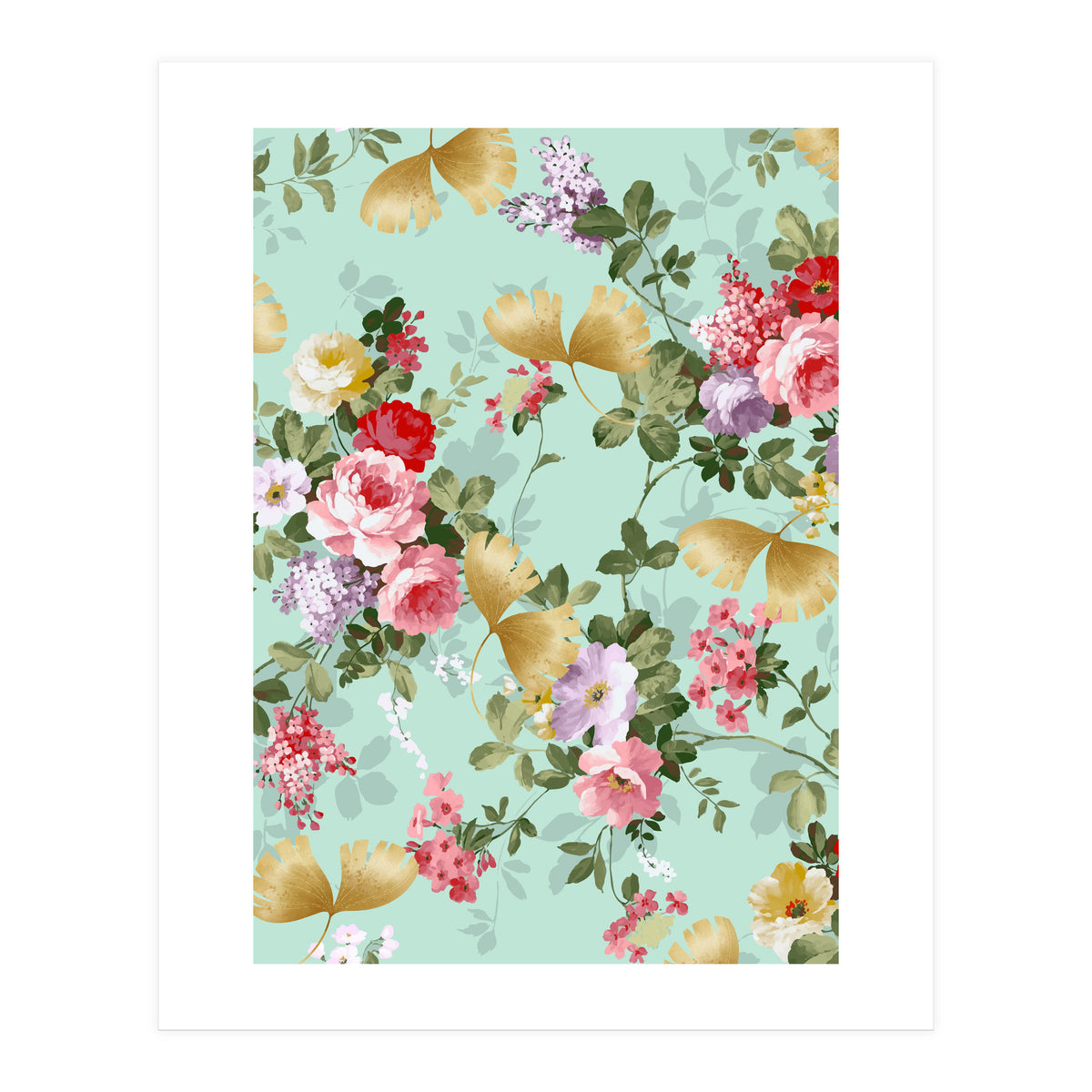 Where Flowers Bloom So Does Hope (Print Only)