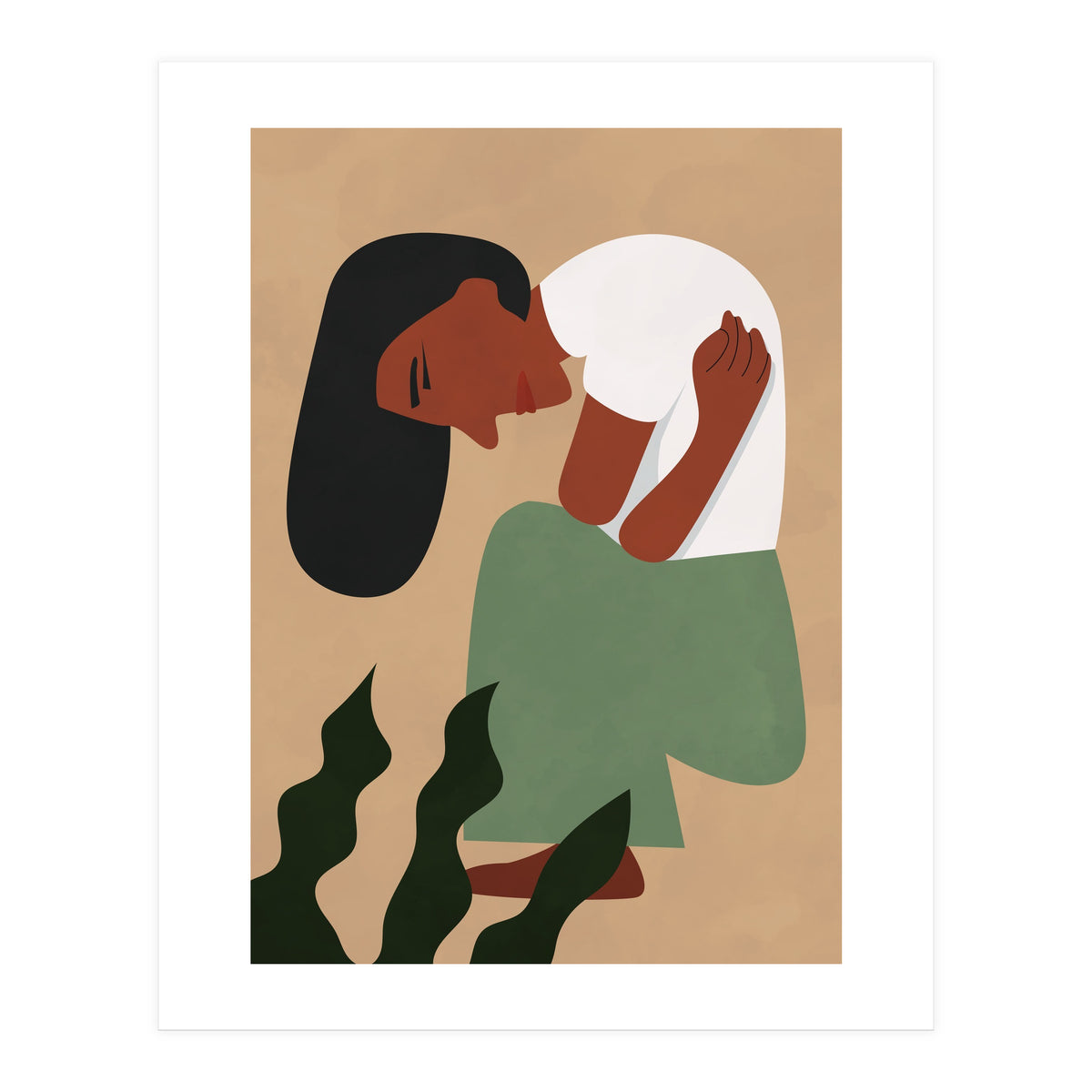 Sad Woman (Print Only)