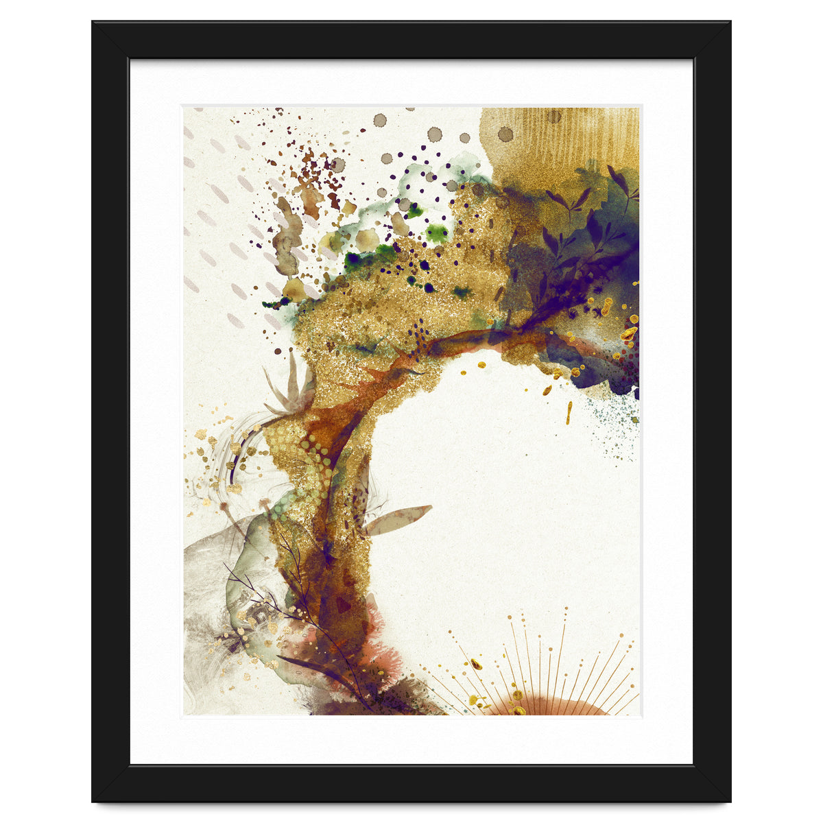 Abstract Floral - Autumn Winds