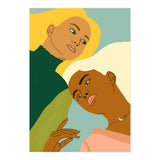 Two Souls One Body I #illustration painting (Print Only) thumbnail