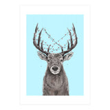 Xmas Deer II (Print Only) thumbnail
