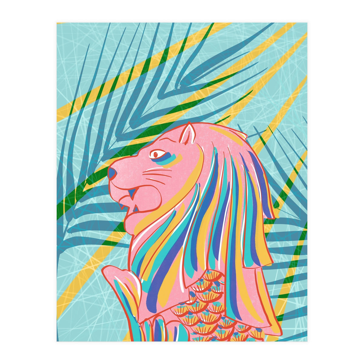 Merlion Singapore (Print Only)