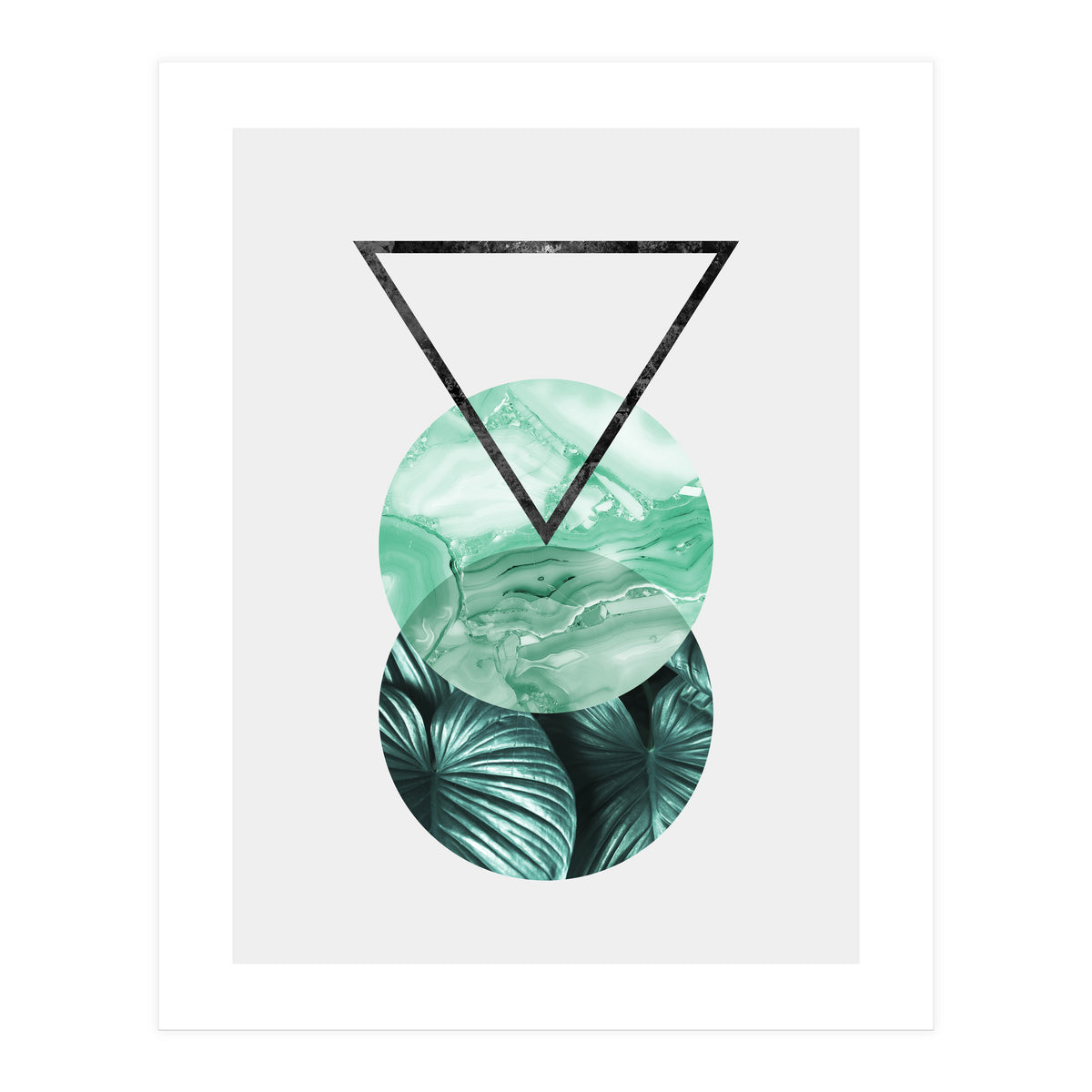 Botanical and geometric II (Print Only)