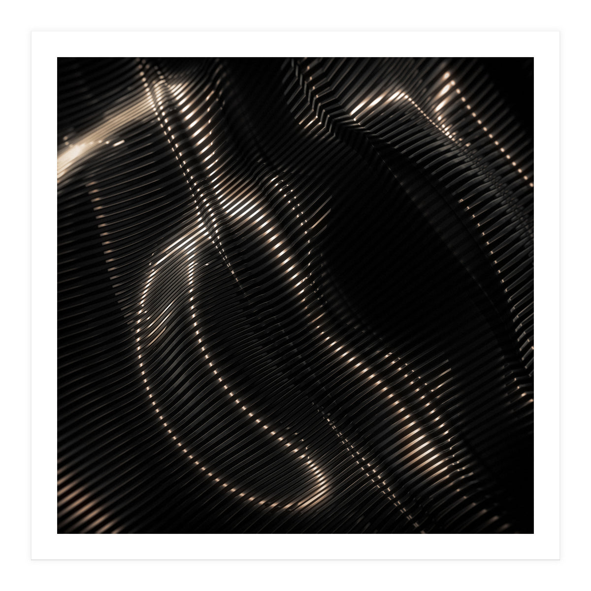 Black Steel Abstraction (Print Only)