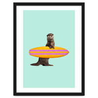 Surfing Otter