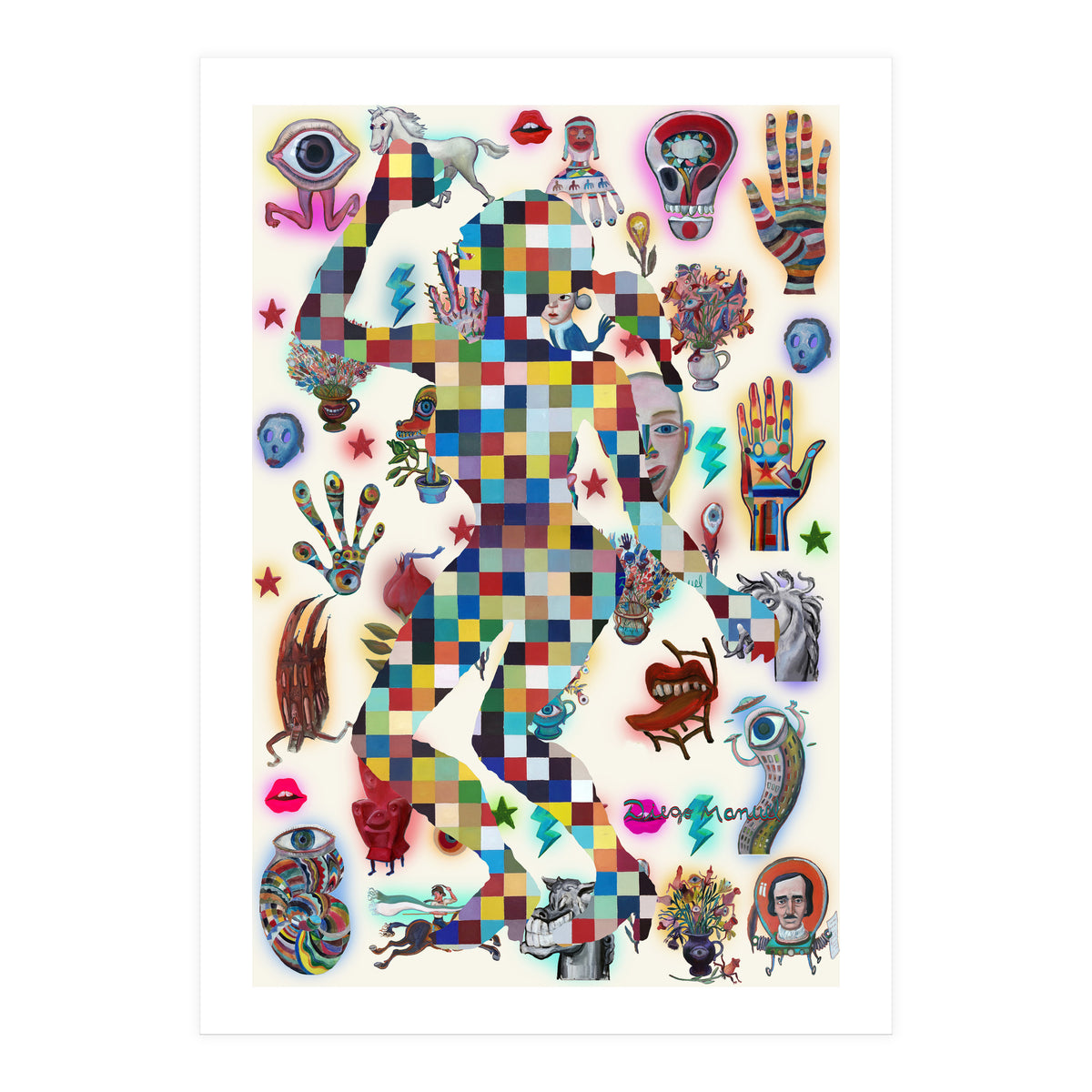 Dance Girl B 47 (Print Only)