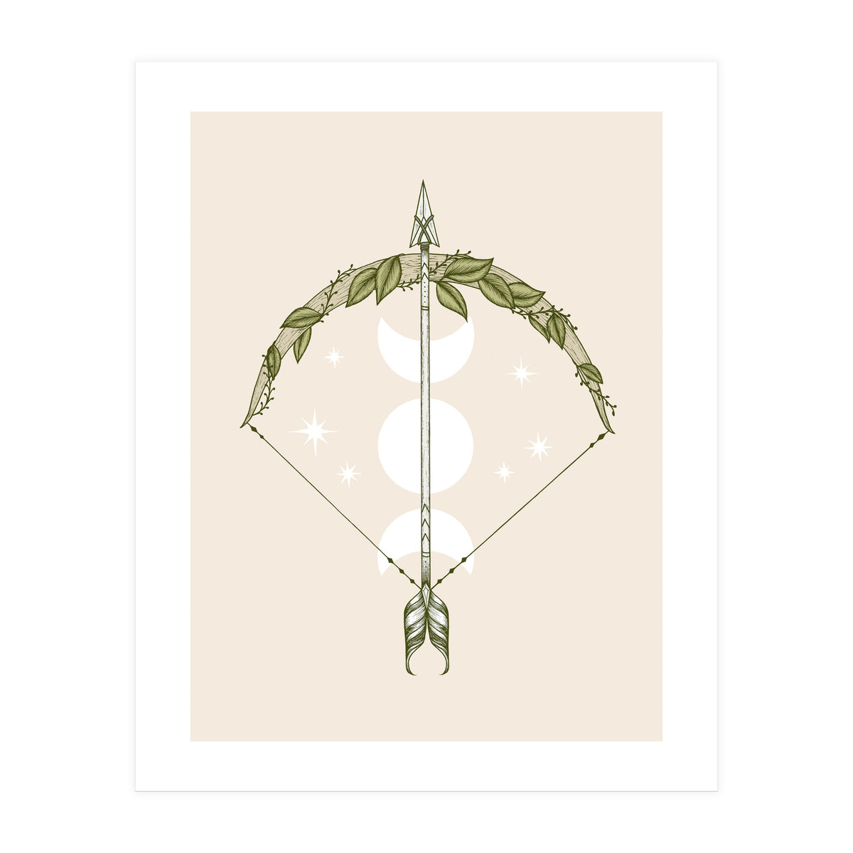 Bow And Arrow (Print Only)