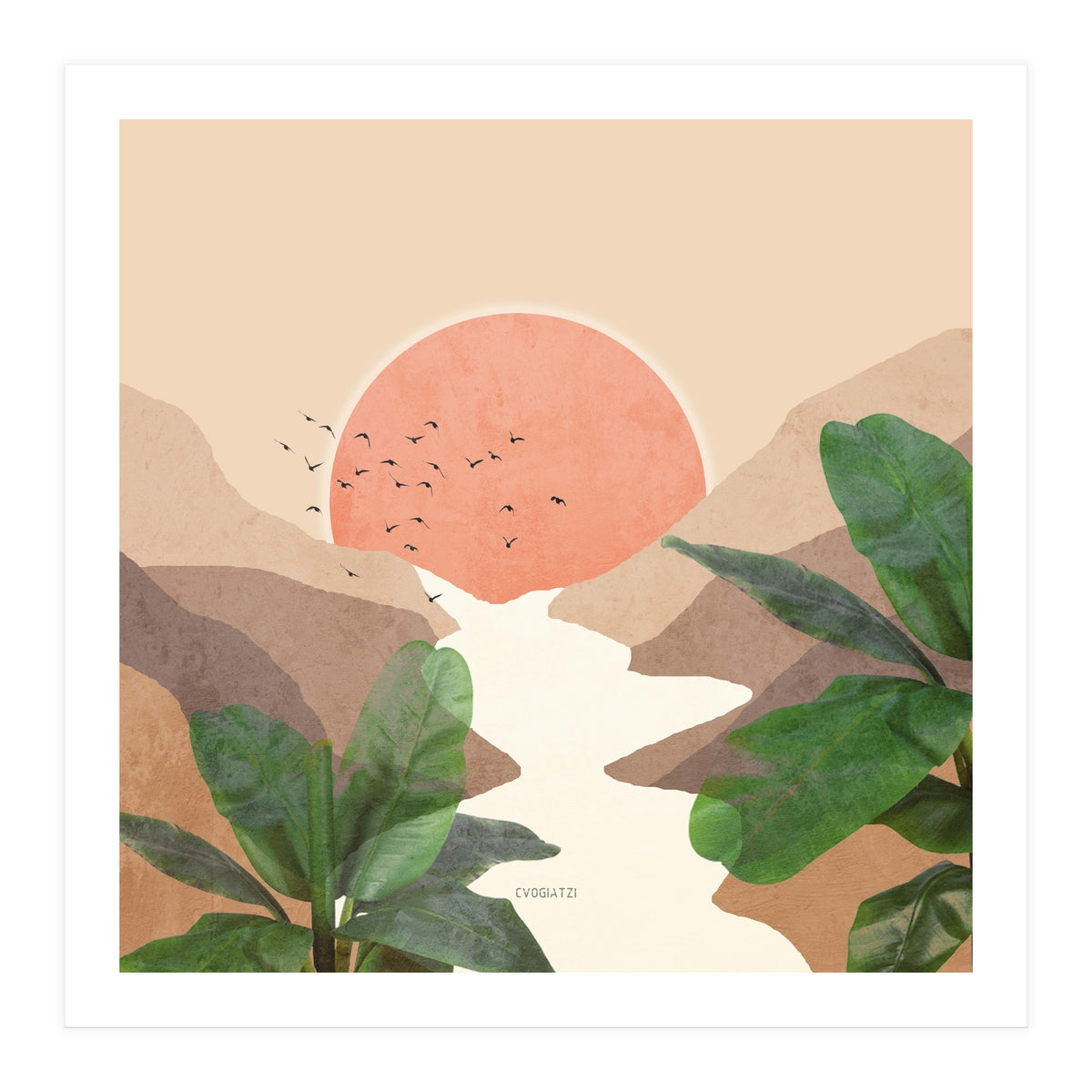 Africa Oasis (Print Only)