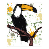 Toucan scribble sketch (Print Only) thumbnail