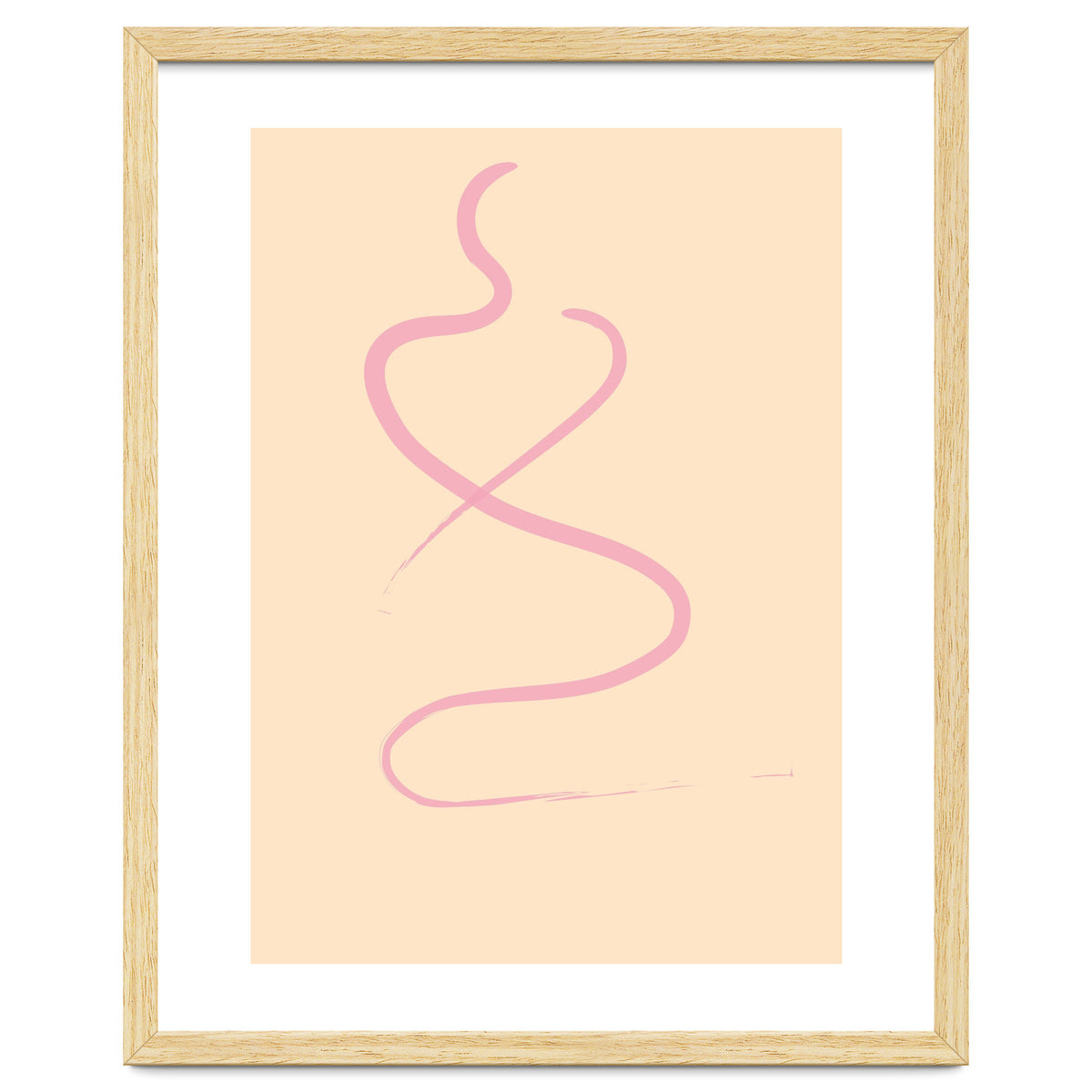 Seated line drawing No 2