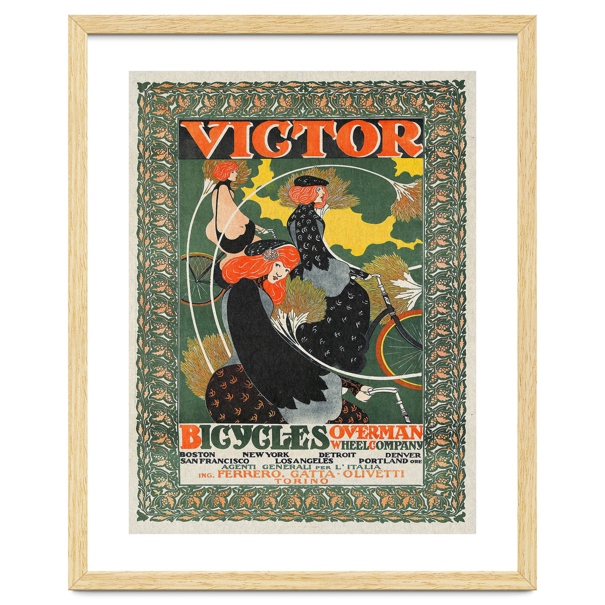 Victor Bicycles Advertisment