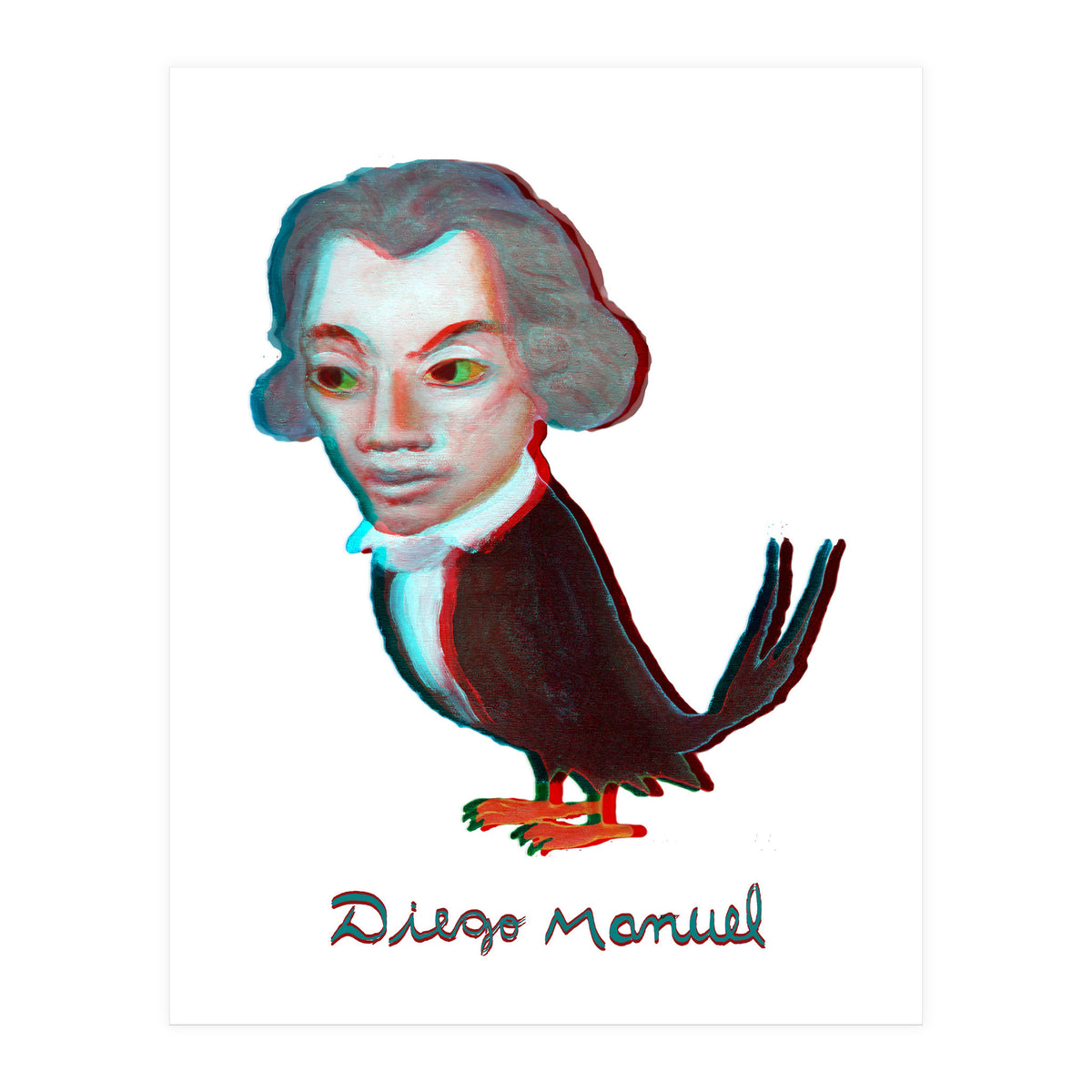 Beethoven Bird 4 (Print Only)