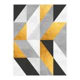 Gray and Gold Composition I (Print Only) thumbnail
