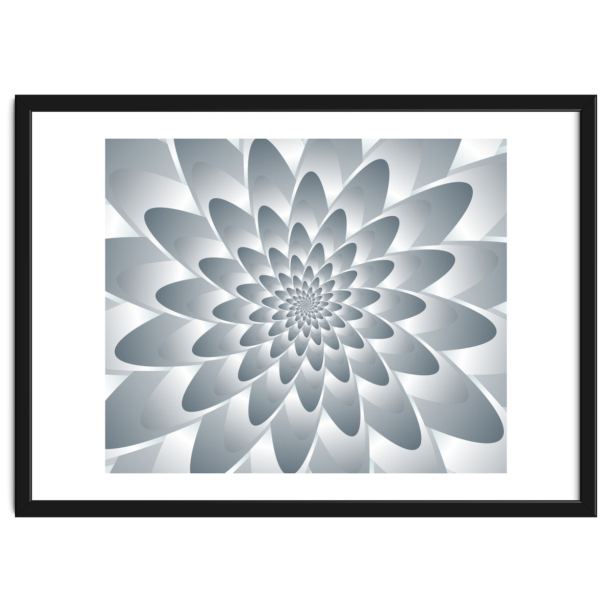 Swirl Flower Pattern
