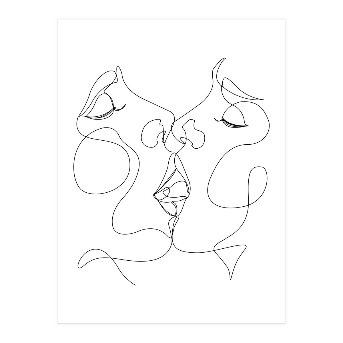 deeply kiss (Print Only)