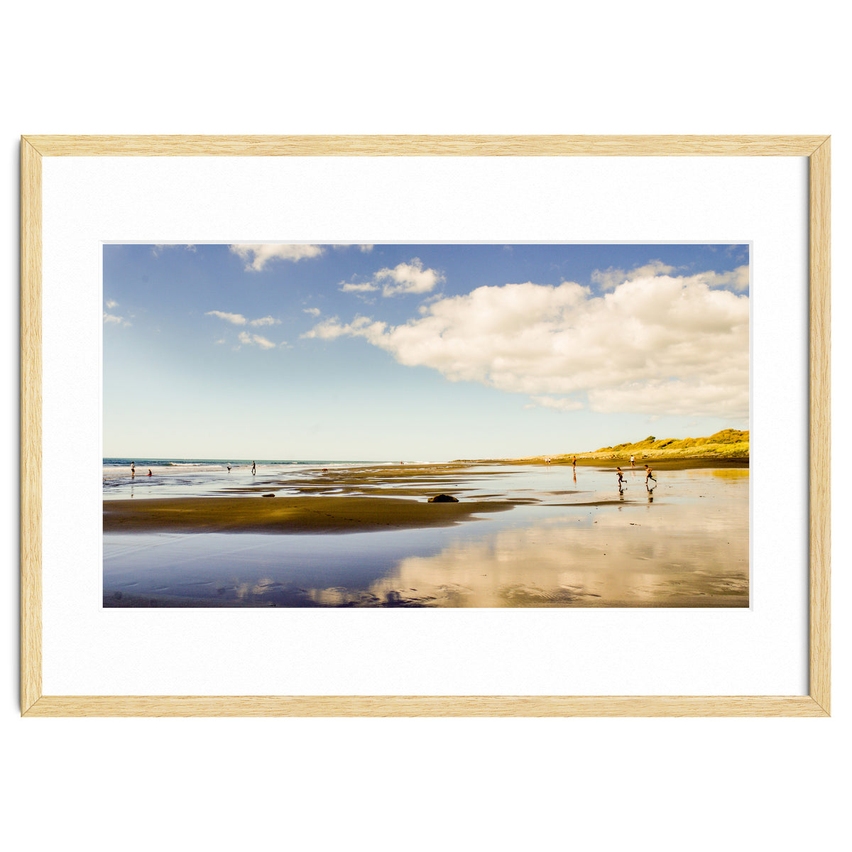 Beach in New Plymouth, New Zealand