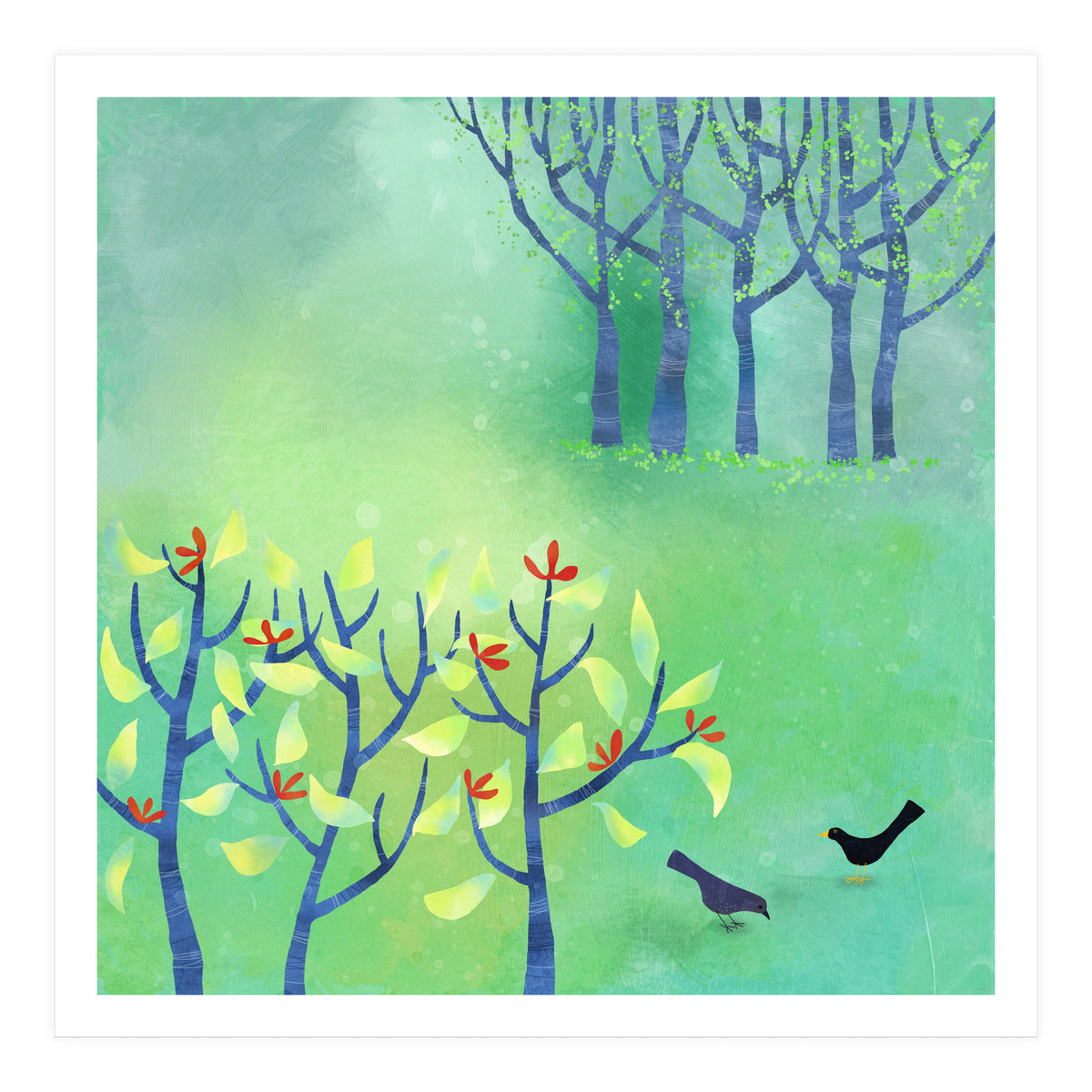 April Landscape (Print Only)