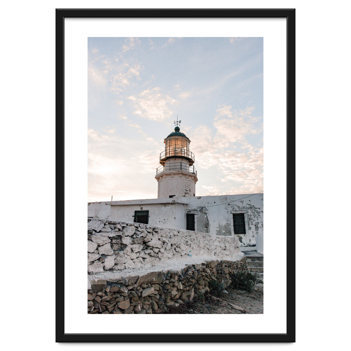 Armenistis Lighthouse Portrait