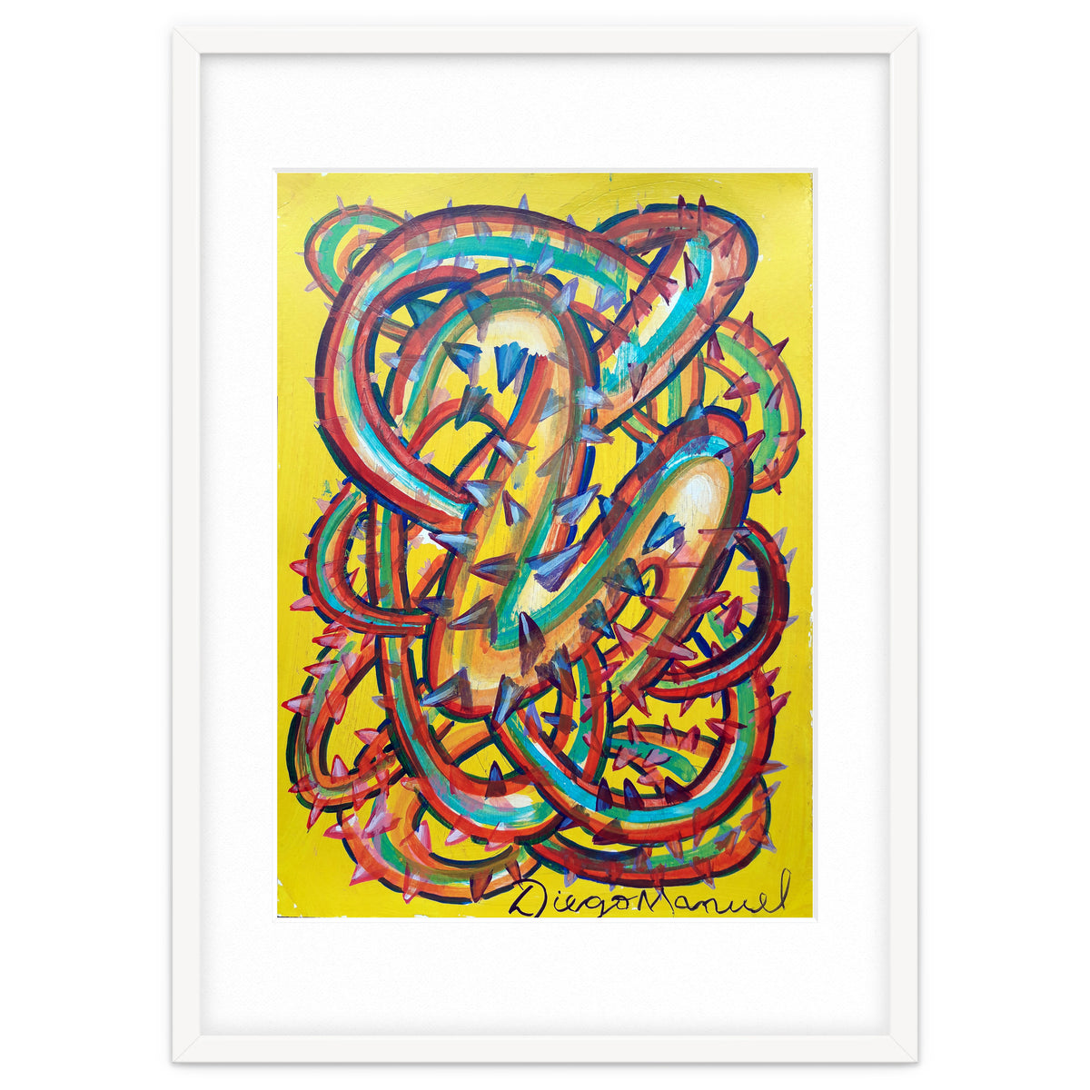 Formas En El Espacio Cactus