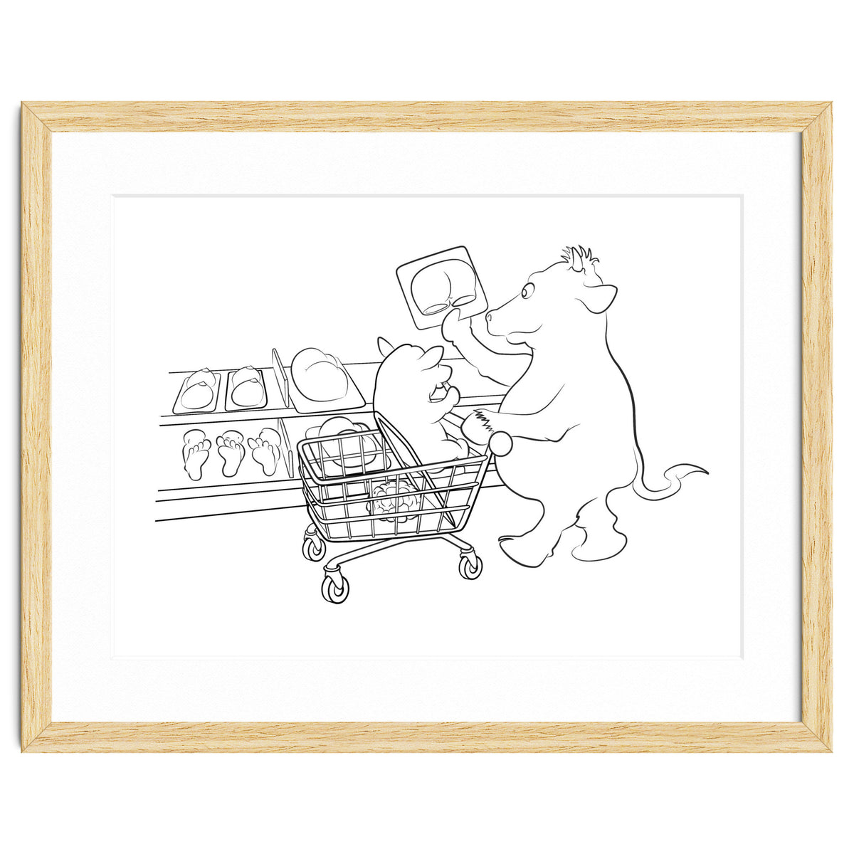 Supermarkey Cow Mandos