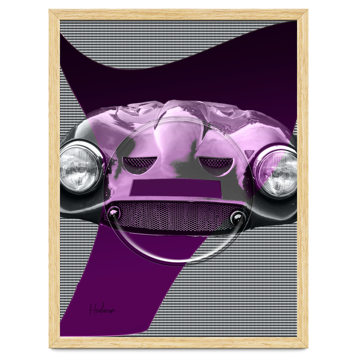 Emoji & Cars purple