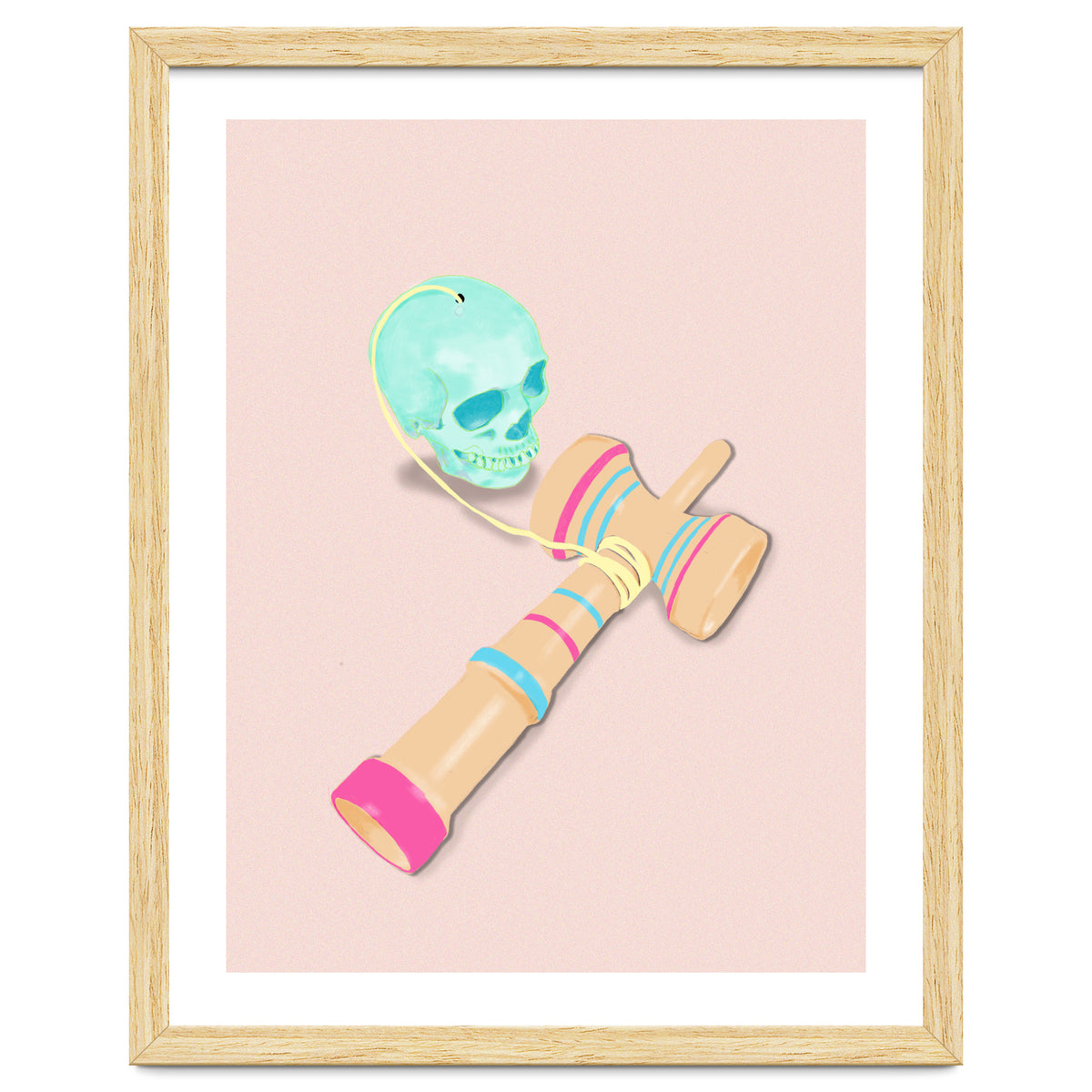 Skull kendama