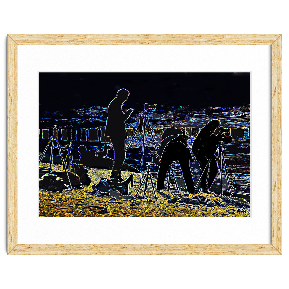 Photographers at the beach