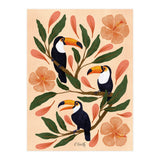 Toucans in the Hibiscus (Print Only) thumbnail