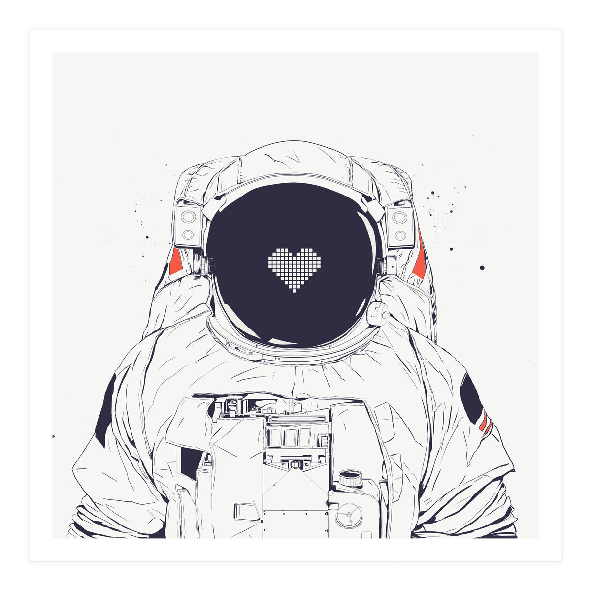 Astronaut Love (Print Only)