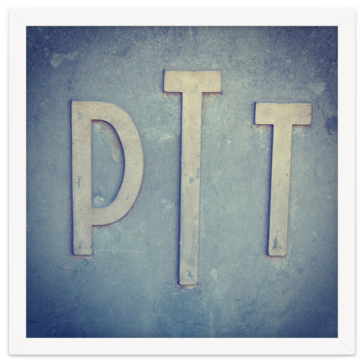French sign: PTT