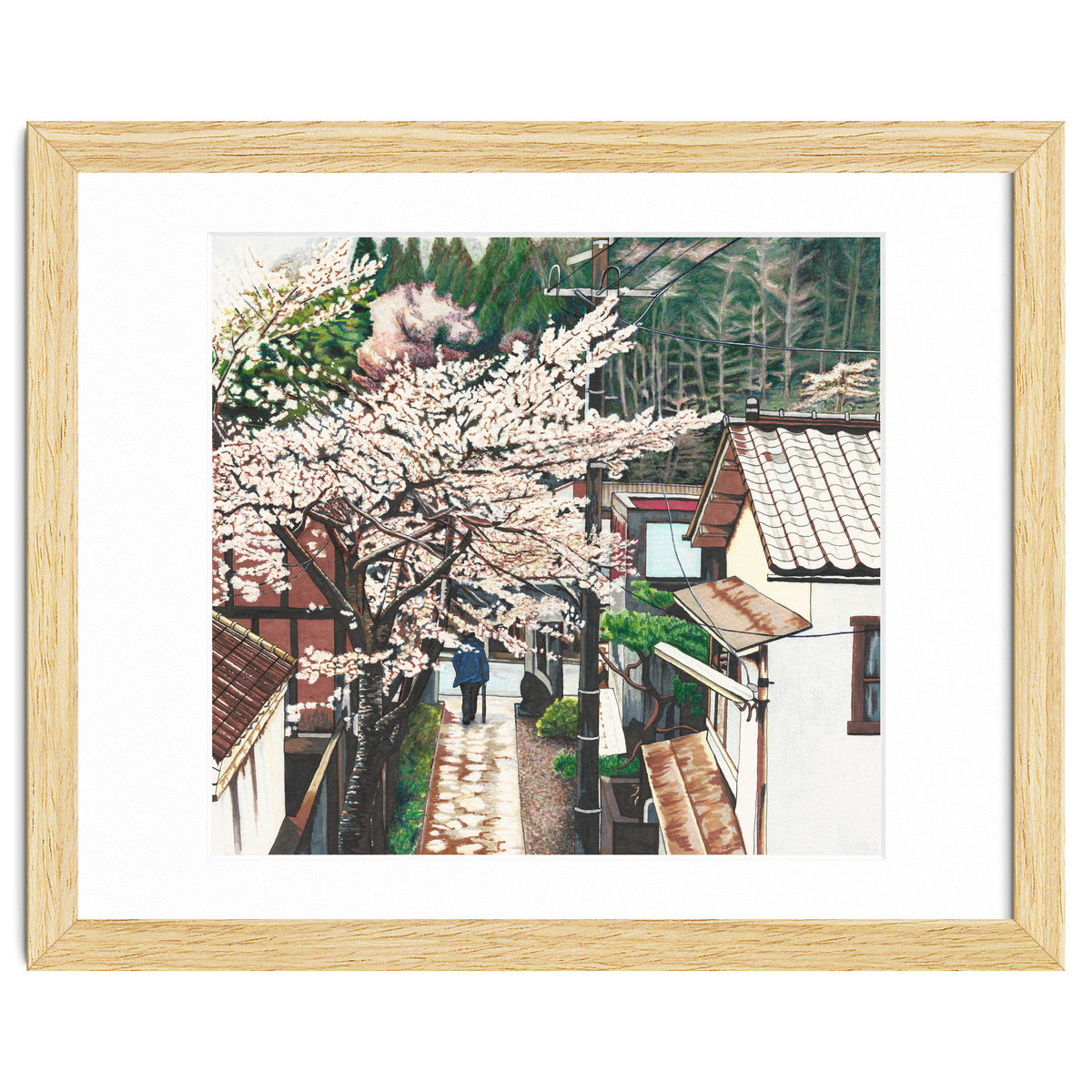 Passing by Cherry Blossoms